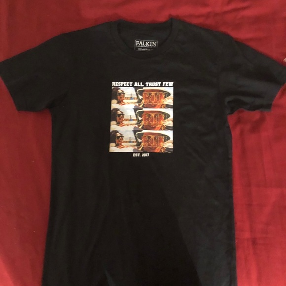 Falkin.co black t-shirt - Picture 2 of 2